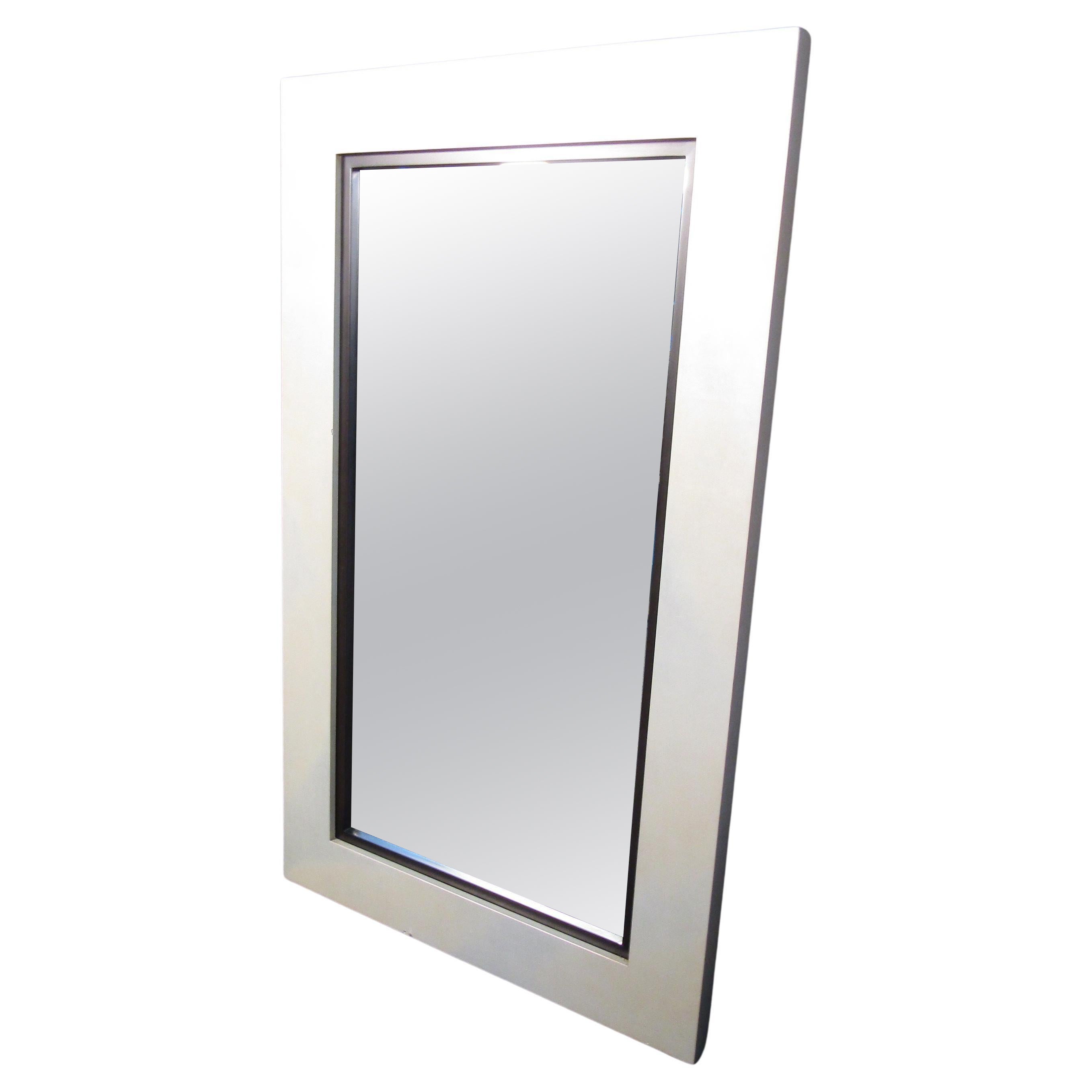 Übergroßer Spiegel im Vintage-Stil im Angebot