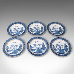 Dinner-Service für 6 Personen, englisch, Keramik, dekorativ, Teller, Krug, Schale