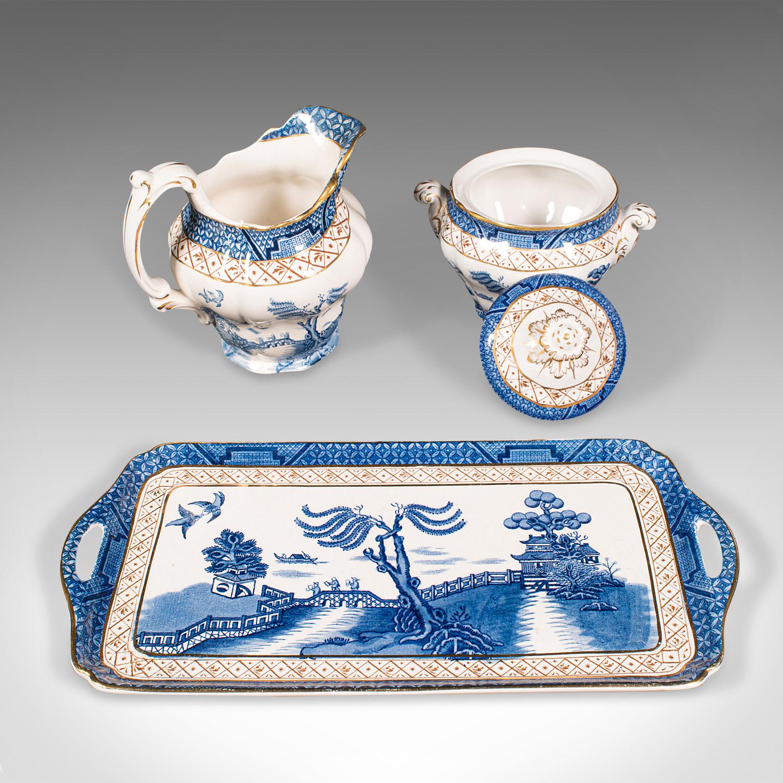 english porcelain tea set