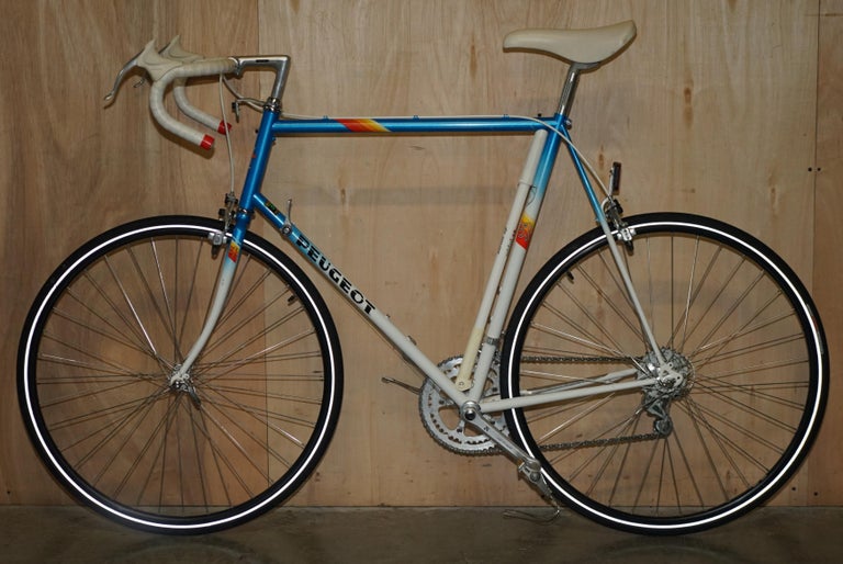 Vintage Peugeot Grand Prix Reynolds 501 Steel Road Bike Winter Trainer For  Sale at 1stDibs