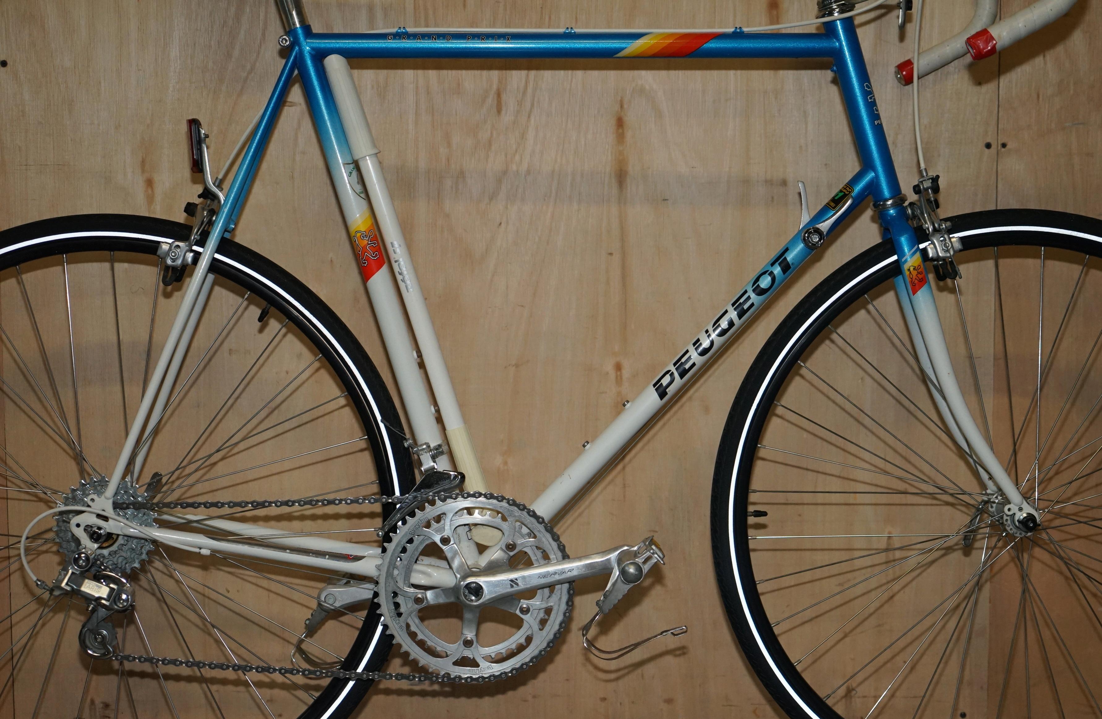 We are delighted to offer for sale this stunning Vintage Reynolds 501 steel Peugeot Grand Prix 60cm Road bike 

History

I am selling my entire bike collection which comprises of 16 bikes, all luxury high end pieces, there are Colnagos,