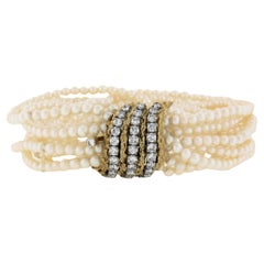 Bracelets perles de diamant