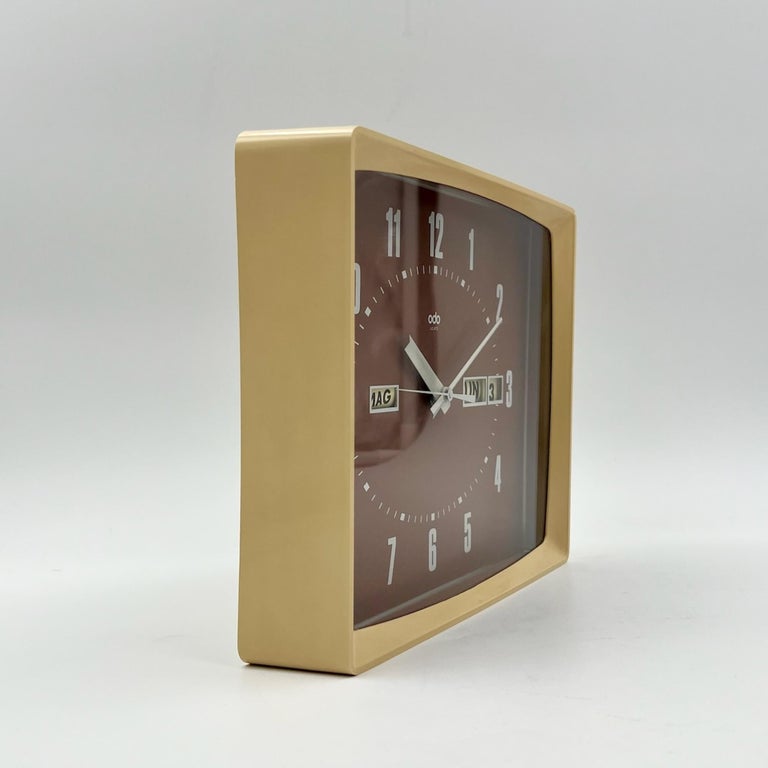 Reloj calendario pared retro hotsell