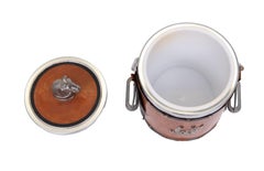 Vintage 70s horse riding theme ice cube bucket France