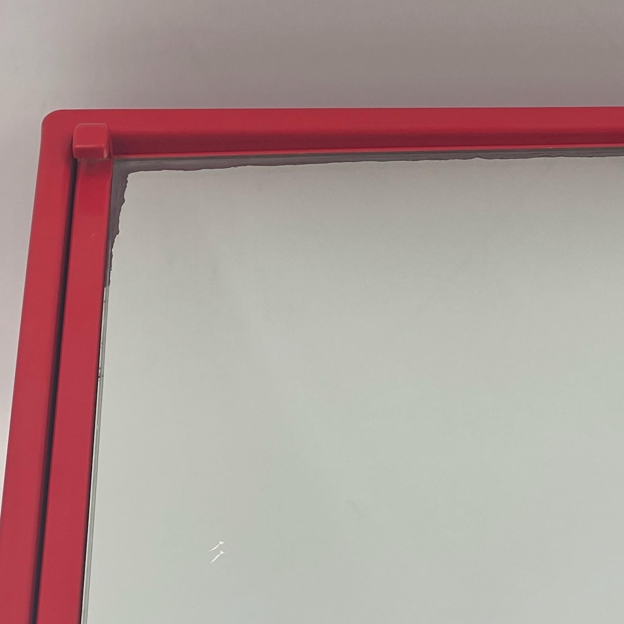 Verre Armoire médicale avec miroir d'Olaf Von Bohr pour Gedy, Italie, années 70