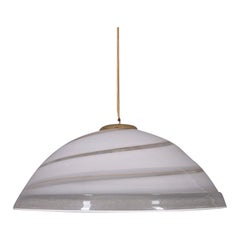 Lustre vintage des années 70 en verre de Murano, design italien
