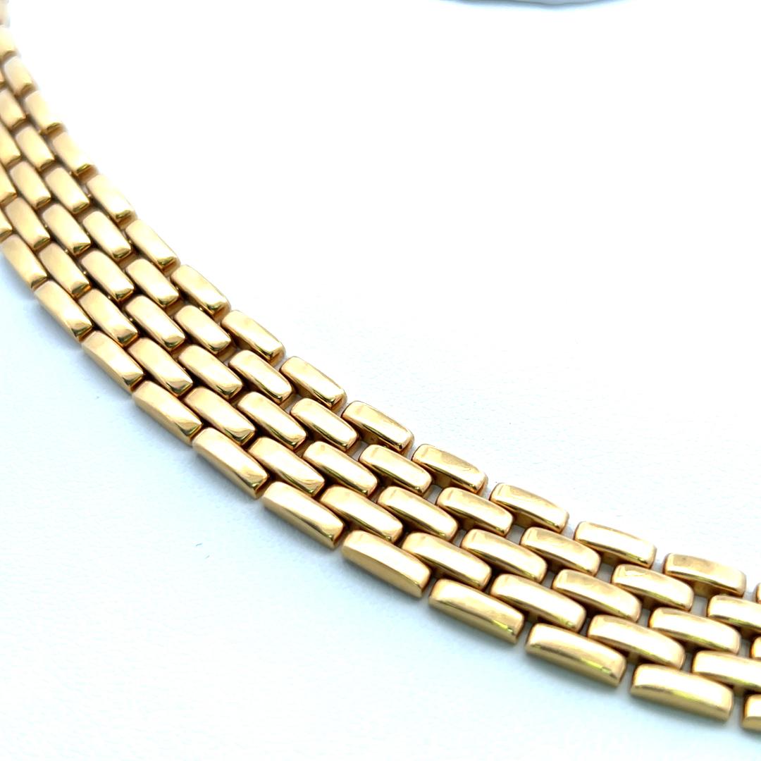 Vintage 78,10 Grammi 17 Pollici Collana in oro giallo 18 carati A Link in vendita 2