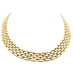 Vintage 78.10 Grams 17 Inch 18 Karat Yellow Gold Link Necklace
