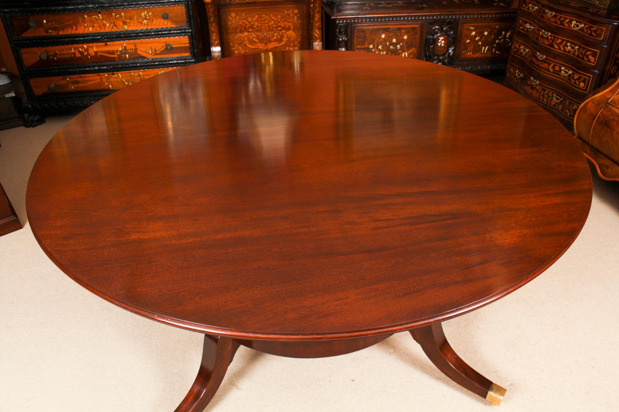 Vintage Arthur Brett Jupe Dining Table & Leaf Cabinet Mid 20th C In Good Condition In London, GB