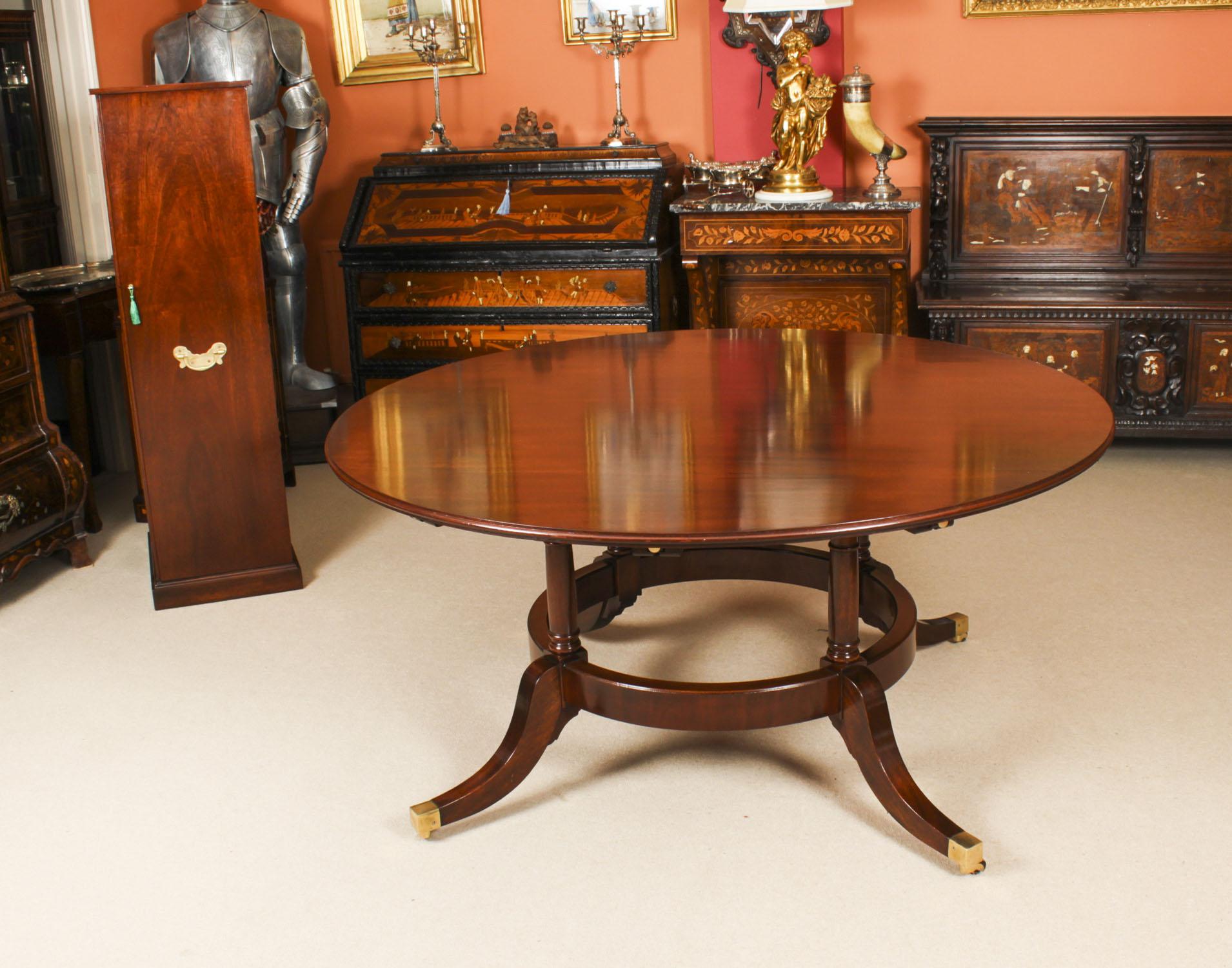 Mid-20th Century Vintage Jupe Dining Table, Leaf Cabinet & 10 Chairs Mid 20th C