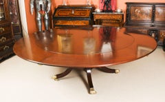 Vintage Jupe Dining Table by William Tillman & 10 Chairs, 20th C