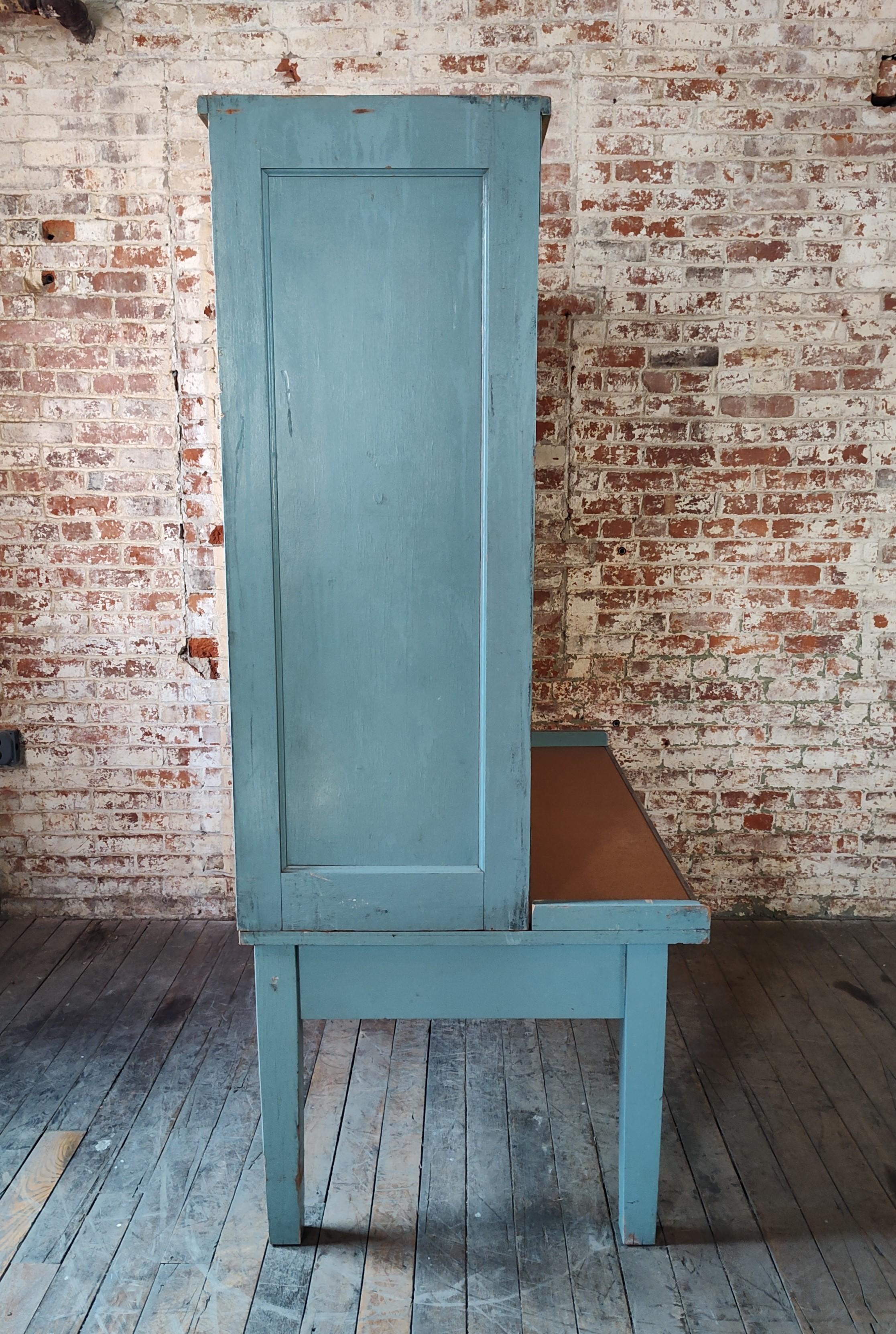 Vintage 80 Bottle Wine Rack / Mail Sorting Desk For Sale 5