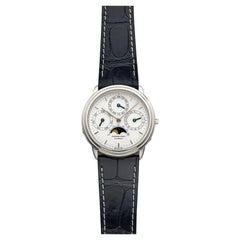 Vintage 80s Audemars Piguet Quantieme Perpetual 25548PT Platinum Moonphase 36mm