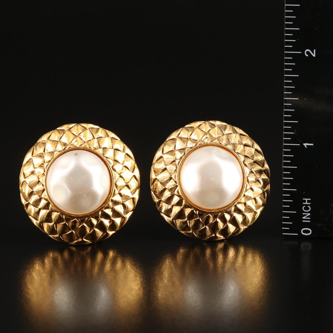 80s chanel earrings