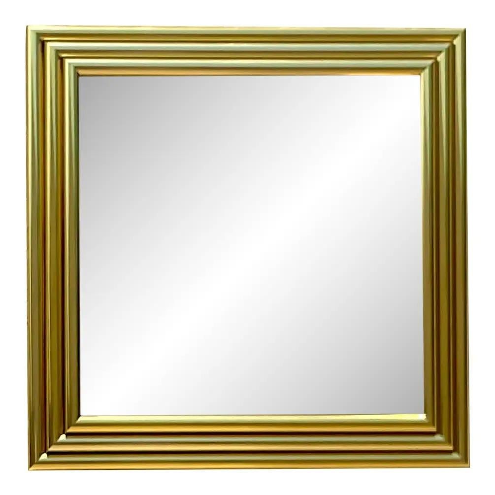 Vintage 80s Greg Copeland Brass Rods Mirror In Good Condition For Sale In west palm beach, FL