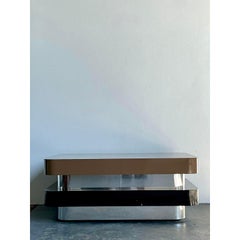 Vintage 80s Stacked Laminate Coffee Table