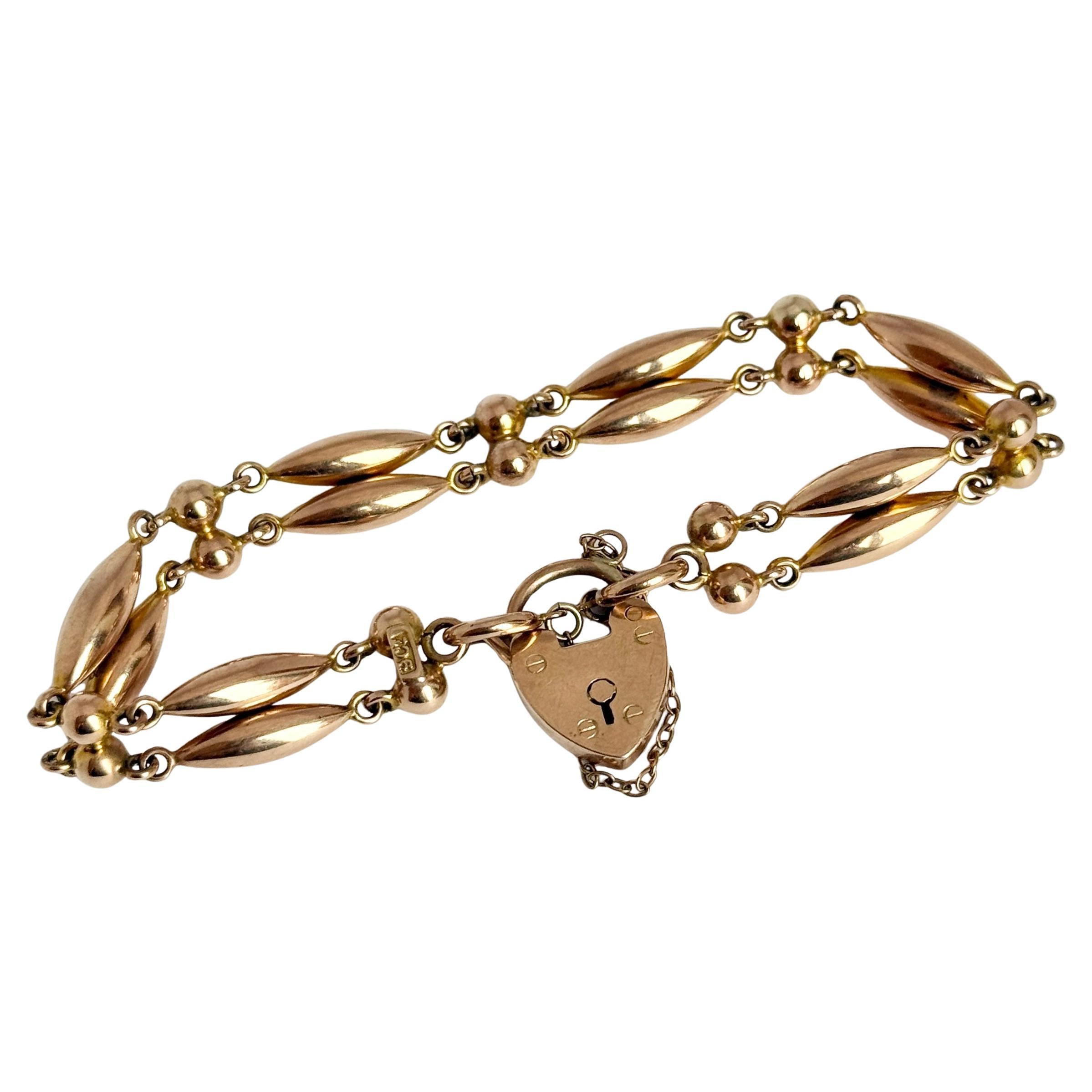 Vintage 9 Karat Goldarmband