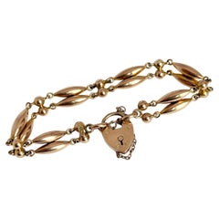 Bracciale d'oro 9 carati vintage