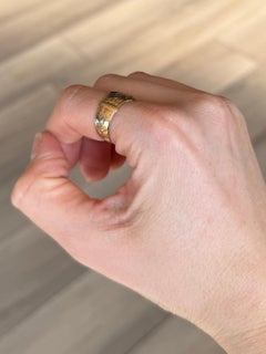 Vintage 9 Carat Gold Buckle Band