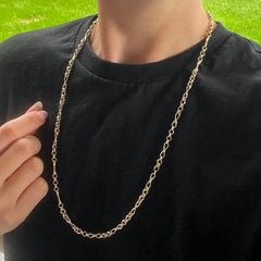 Vintage 9 Carat Gold Chain  Necklace