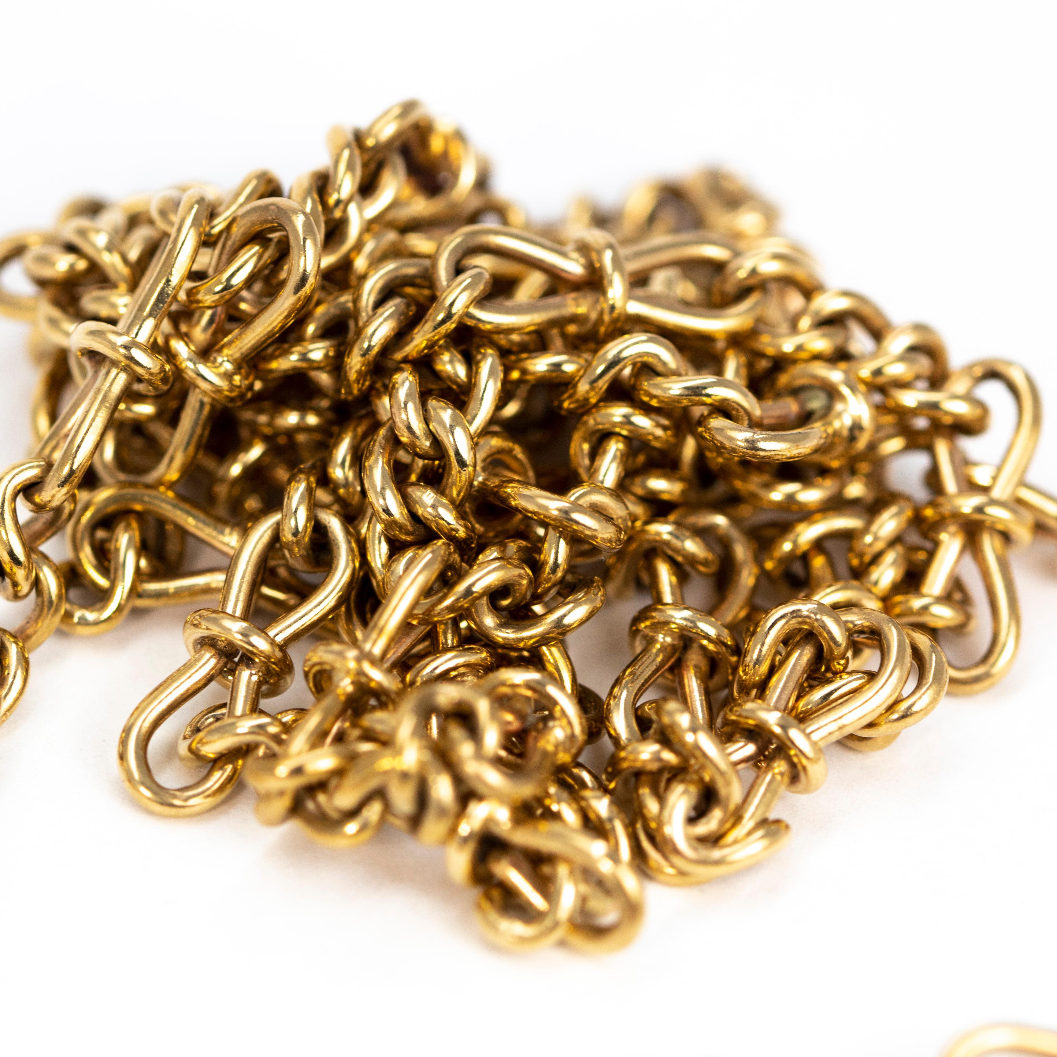 Modern Vintage 9 Carat Gold Chain
