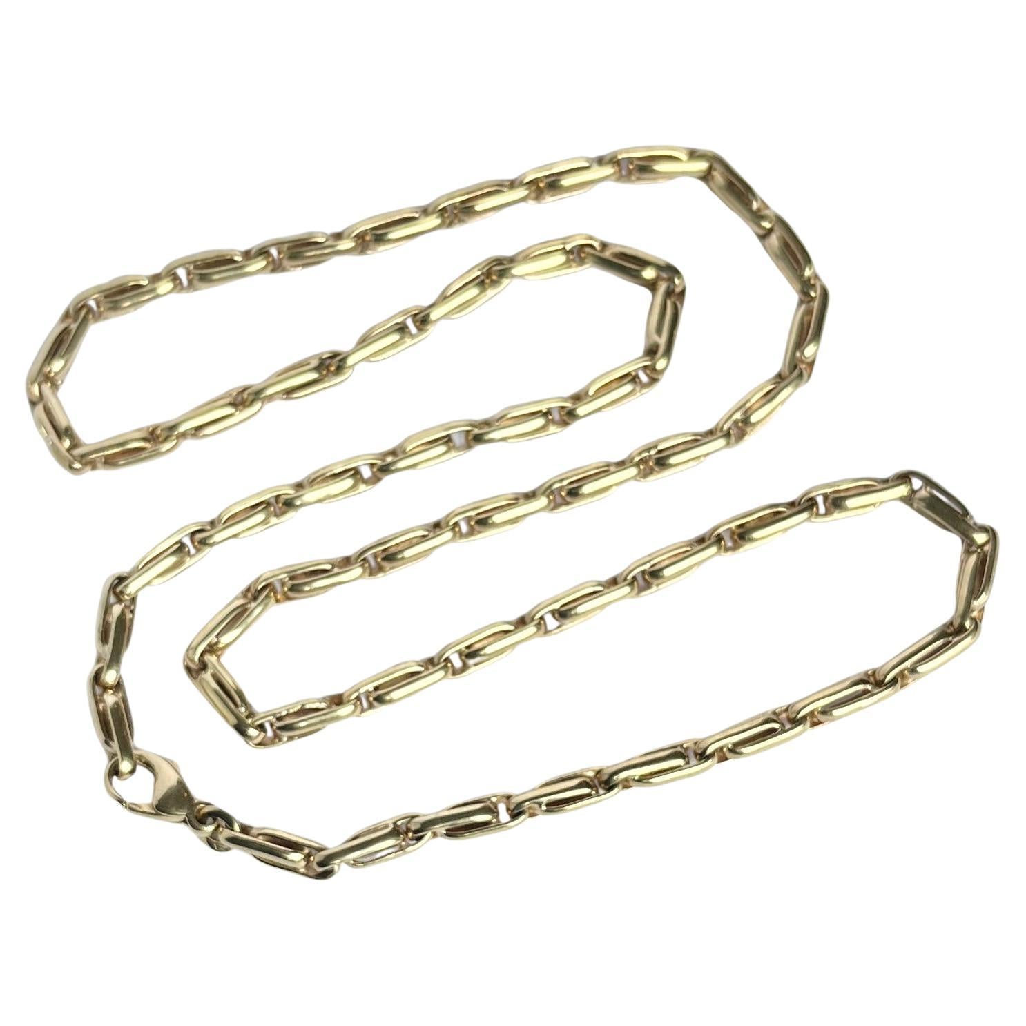 Nine carat gold chain hotsell