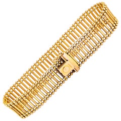 Vintage 9 Carat Gold Cuff Bracelet