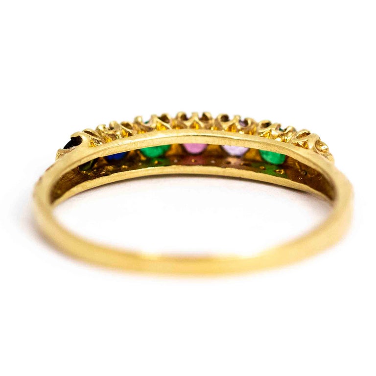 Get Wallpaper Vintage 9 Carat Gold Dearest Ring At 1stdibs Desktop Wallpaper