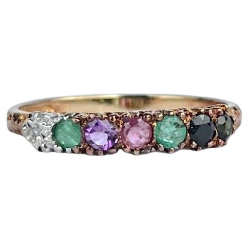 Vintage 9 Carat Gold Dearest Ring