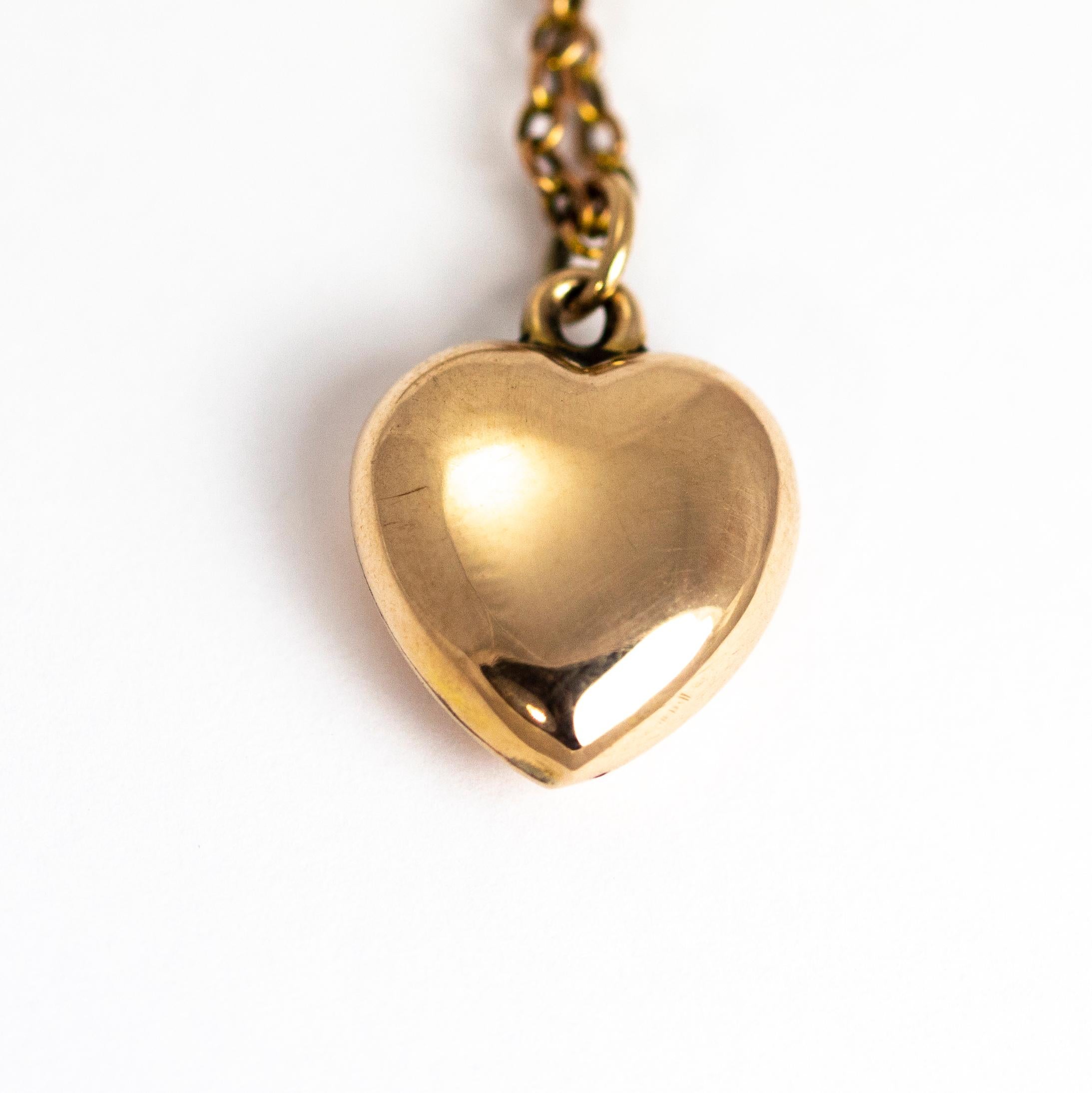 9 carat gold pendant