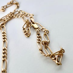 Vintage 9 Carat Gold Link Necklace