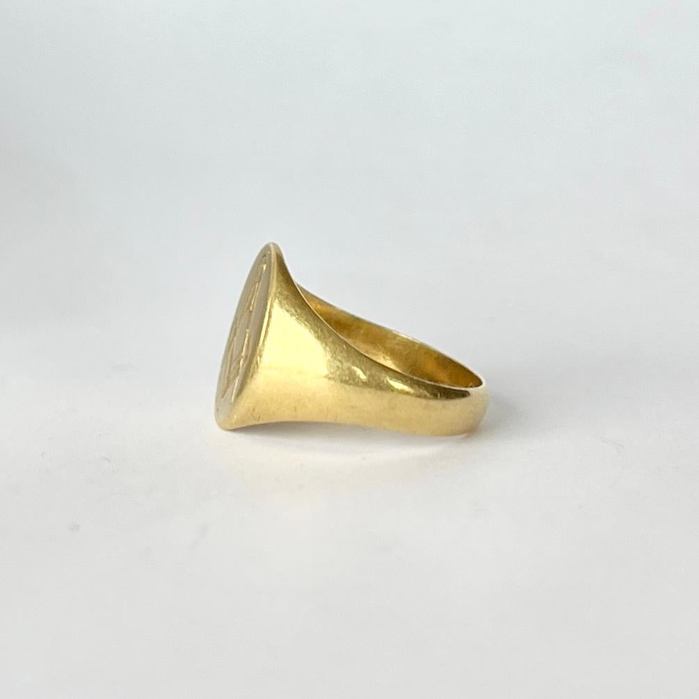 vintage gold masonic rings