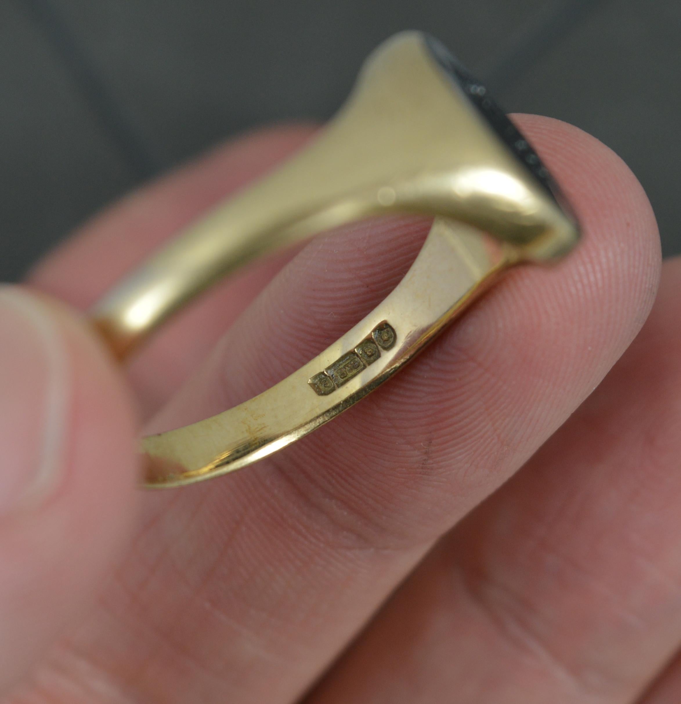 unicorn signet ring