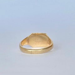 Vintage 9 Carat Gold Signet Ring