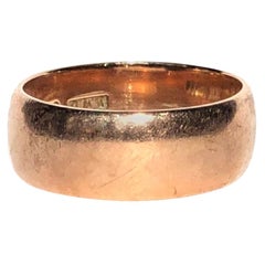 Vintage 9 Carat Rose Gold Band