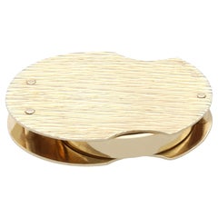 Lente d'ingrandimento in oro giallo a 9 carati (1971)