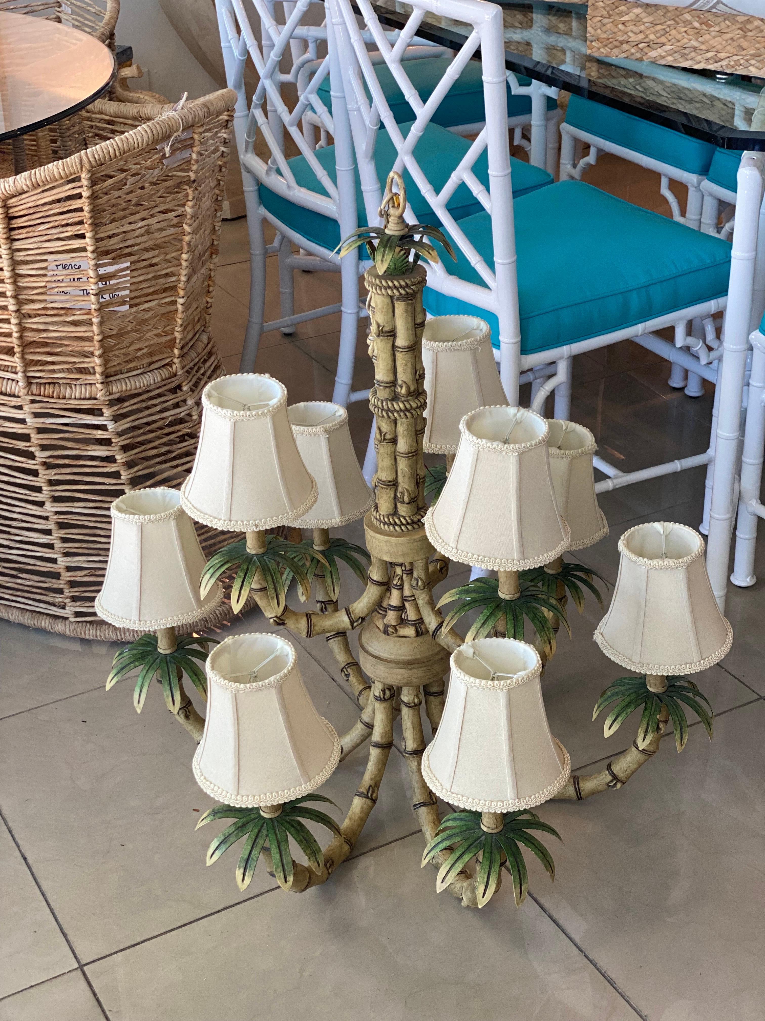tropical chandelier