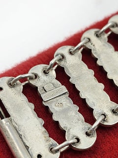 Vintage 900 Silver Belgiorno Bracelet
