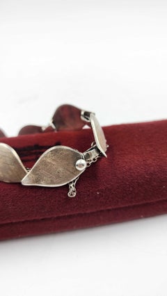 Vintage 900 Silver Designer Bracelet by Antonio Belgiorno
