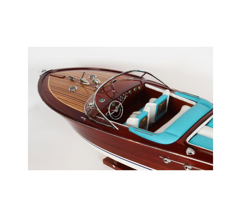 Modello d'epoca di 90 cm di un motoscafo Riva Aquarama Limited Edition, 20° Secolo in vendita 6
