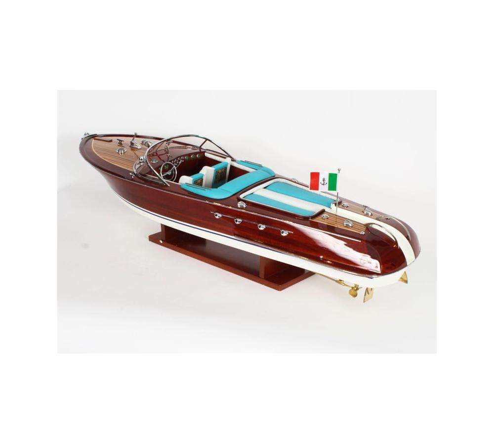Modello d'epoca di 90 cm di un motoscafo Riva Aquarama Limited Edition, 20° Secolo in vendita 7