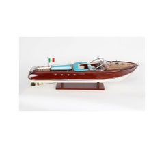 Vintage 90cm model of a Riva Aquarama Limited Edition, Speedboat 20th Century