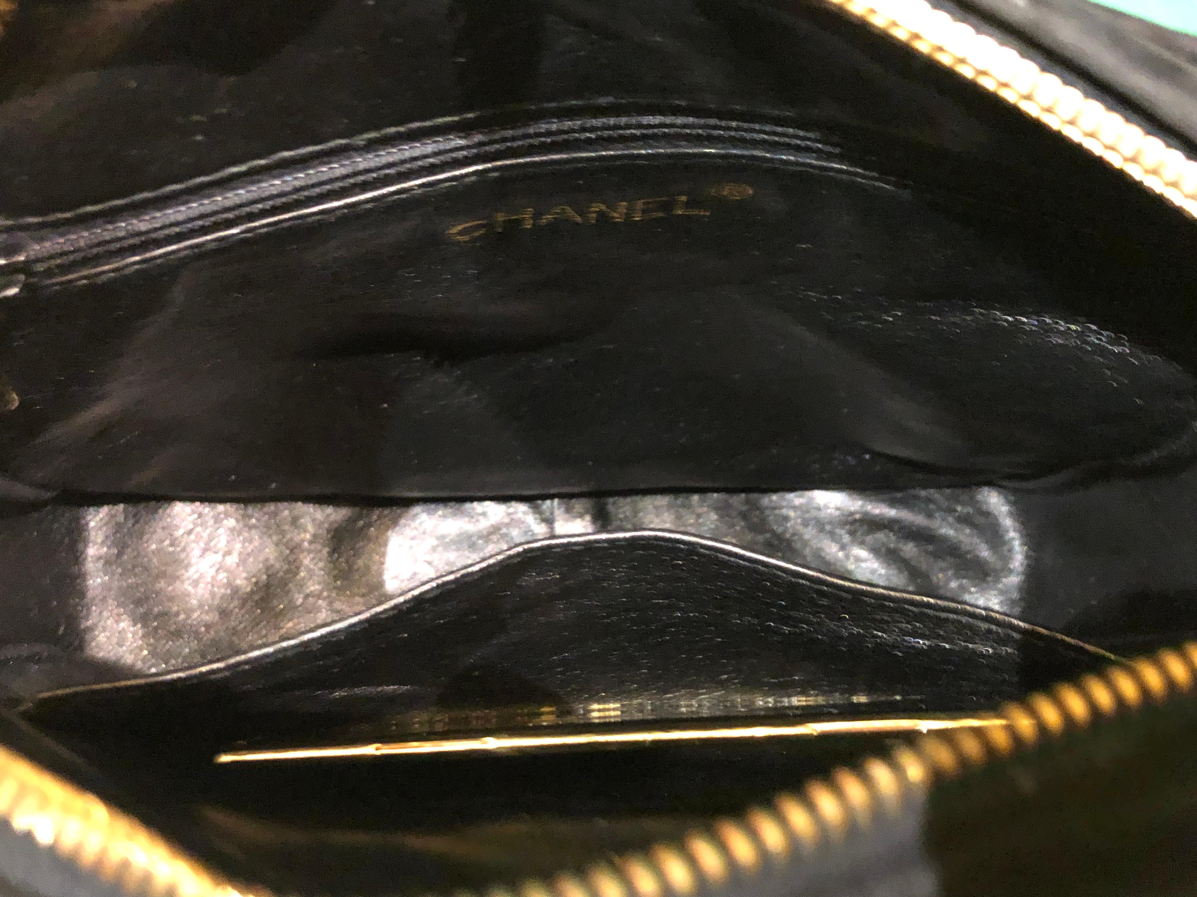 Women's or Men's Chanel Black Quilted Suede Handle Handbag  For Sale
