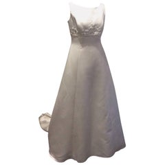 Vintage 90’s Diana Gray ‘A’ line ivory wedding gown