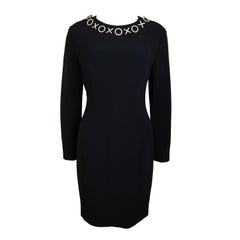 Vestito vintage anni '90 Moschino Couture nero