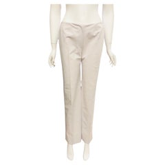 Vintage 90s  Prada White Polyester/Spandex Pants 