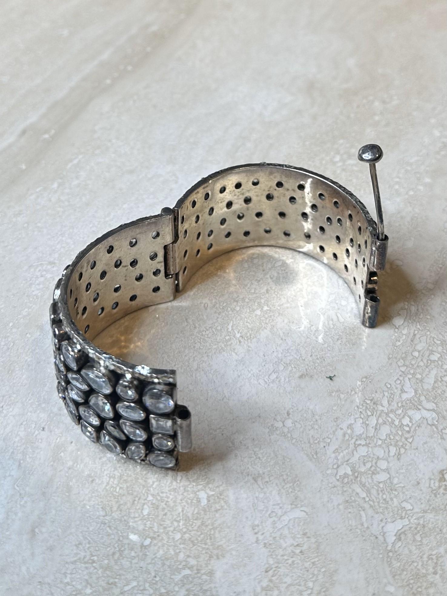 Bangle 925 vintage con chiusura a spillo in vendita 1