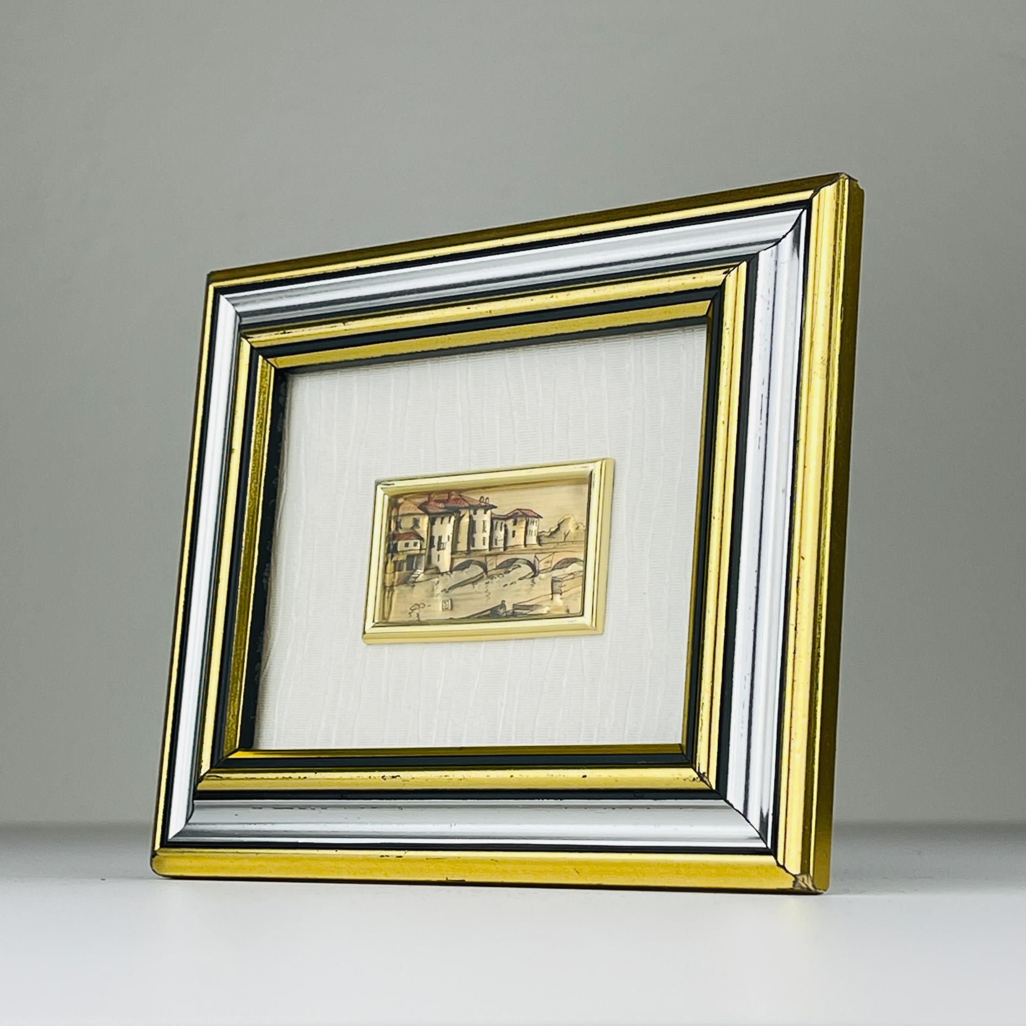 Art pressé argent 925, Italie, années 1970 Bon état - En vente à Miklavž Pri Taboru, SI