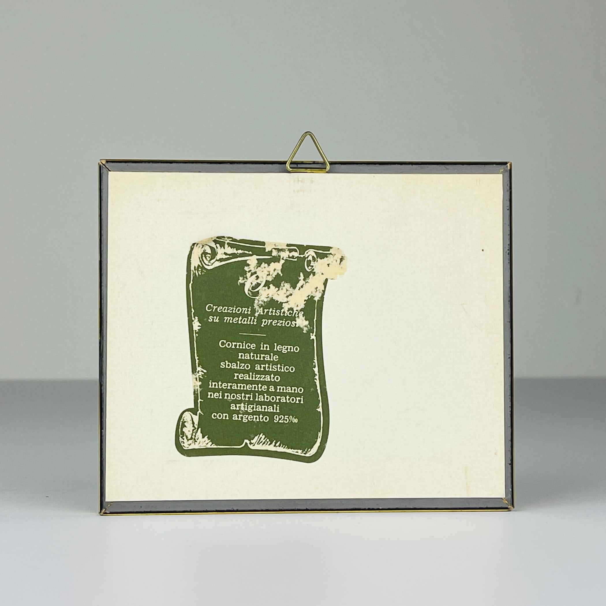 20ième siècle Art pressé argent 925, Italie, années 1970 en vente