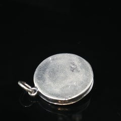 Vintage 925 Sterling Silver Casino Roulette Wheel Charm 3.8g